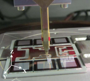 Unlock MCU ATmega640V and remove its protective fuse bit by focus ion beam, edit the circuity connection inside the microcontroller to extract the Program from flash memory and data of eeprom memory by breaking Microcontroller