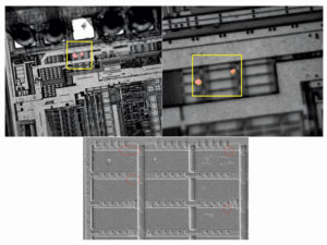 Unlock MCU ATTINY861A Heximal and readout the content from both its flash memory and eeprom memory, reverse engineering microcontroller ATtiny861A will help to discover the internal security fuse and disable it by laser cutting;