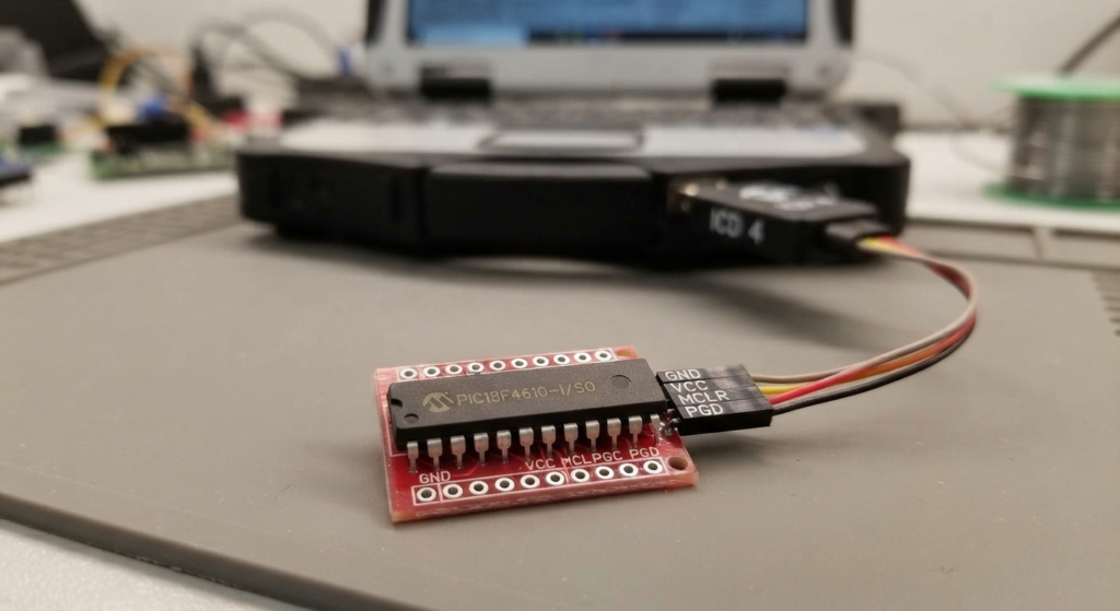 Pour un microcontrôleur PIC18F4610 protégé, sécurisé, chiffré ou verrouillé, la récupération du firmware commence par l'identification précise du firmware, du code source, des données, du logiciel, de la mémoire, de l'archive, de la mémoire flash, de l'EEPROM, du microcontrôleur, du microprocesseur, du MCU, de la puce ou de l'IC concerné, ainsi que par la compréhension de sa configuration de mémoire et de protection. Selon l'état du PIC18F4610 et l'autorisation du client, un spécialiste peut déterminer s'il est techniquement possible de contourner la protection, déverrouiller, répliquer, copier, effectuer un dump, déchiffrer ou lire les informations stockées dans le PIC18F4610. Le processus peut comprendre l'examen de la configuration de la puce PIC18F4610, l'identification des interfaces de programmation ou de débogage disponibles, l'analyse des conditions d'accès à la mémoire et l'utilisation d'outils matériels et logiciels appropriés pour une récupération légitime du firmware. Si la mémoire n'est pas protégée, une lecture conventionnelle peut être possible ; si le MCU PIC18F4610 est verrouillé, une analyse technique supplémentaire peut être nécessaire, et certaines configurations de protection peuvent empêcher une récupération complète.