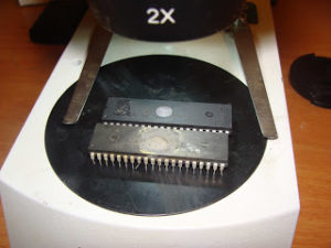 Crack Microcontroller Chip Process