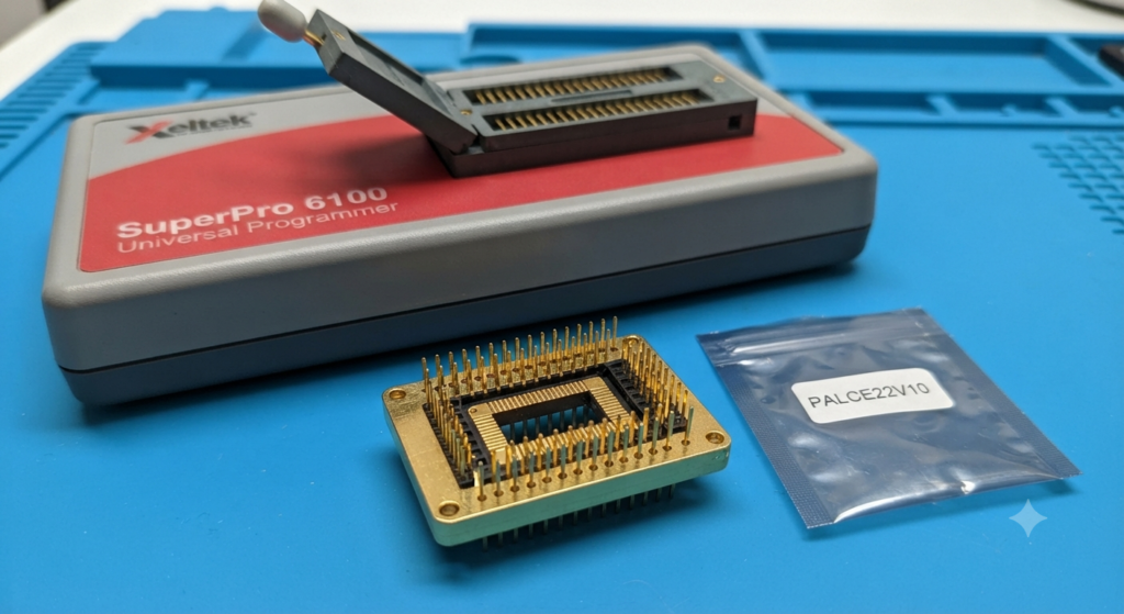 Om de verborgen configuratiematrix binnen een beveiligde Lattice CPLD PALCE22V10 te analyseren, te ontgrendelen of uit te lezen, gebruiken micro-elektronica-engineers niet-destructieve fysieke analysemethoden op de blootgelegde siliciumbehuizing. Door de interne beveiligingsmechanismen van de Lattice CPLD PALCE22V10 gecontroleerd te overwinnen met nauwkeurige spanningsregeling, precisielaser-probing of gerichte thermische belasting, kunnen technici de beschermingsvergrendeling tijdelijk omzeilen zonder de onderliggende macrocellen te beschadigen. Zodra de communicatielijnen zijn hersteld, kunnen engineers de ruwe fuse-matrix van de Lattice CPLD PALCE22V10 uitlezen die aanwezig is in interne EEPROM-, Flash- of statische geheugenblokken. Vervolgens kan technisch personeel de exacte logische paden kopiëren, de eigen firmwareconfiguratie of broncoderouteringsregels van de Lattice CPLD PALCE22V10 extraheren en de verkregen gegevens omzetten naar een gecontroleerd binair of hexadecimaal bestand, waardoor een volledige softwarematige reproductie van het oorspronkelijke programma en de bijbehorende gegevensinhoud mogelijk wordt.
