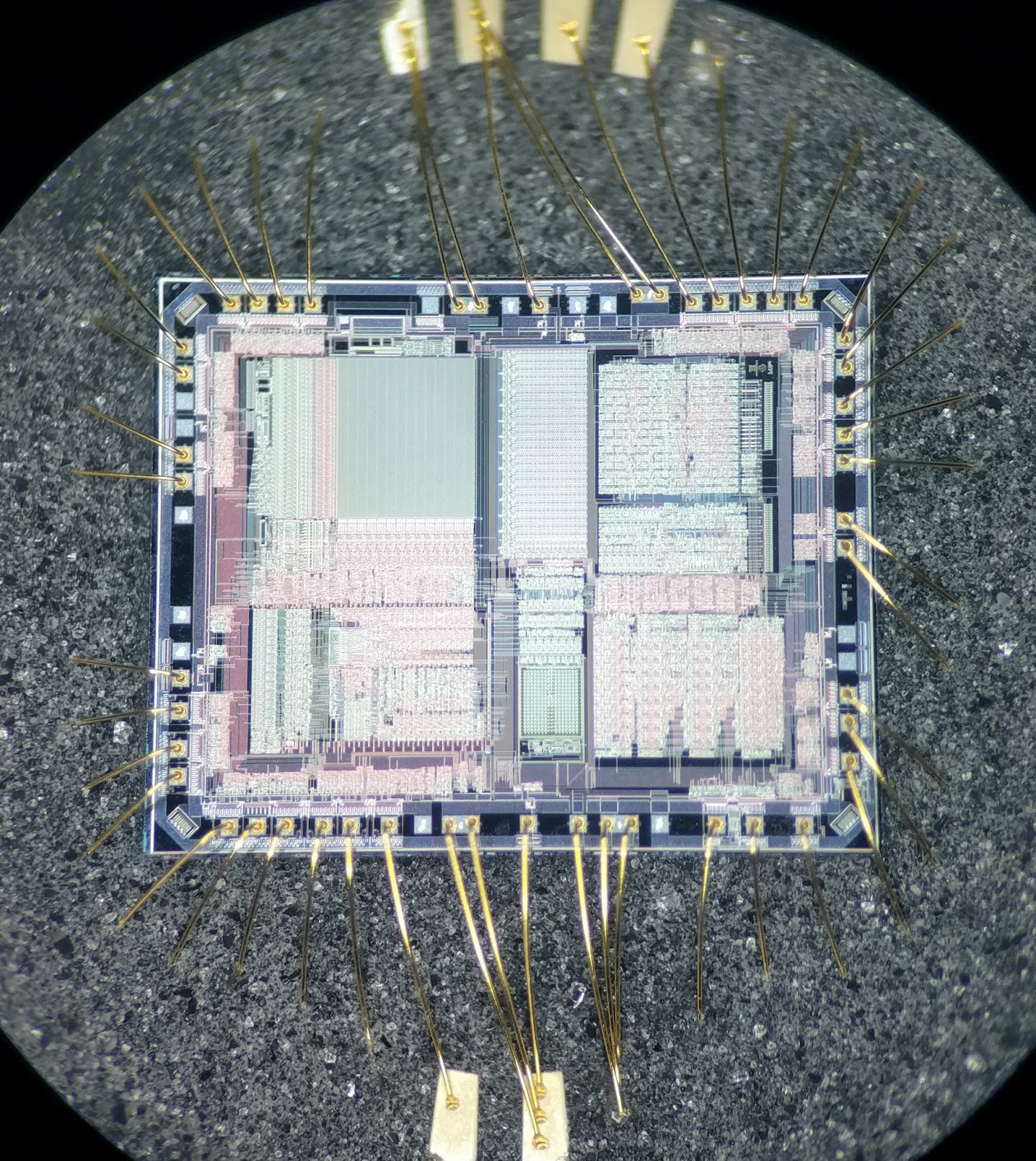 Hack Microcontroller Chip Texas MSP430F448 eeprom and flash - IC Clone