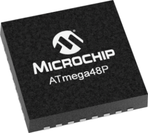 Reverse Microcontroller Chip Atmel Atmega48PV