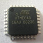Extract AVR MCU ATmel ATmega8-16AU
