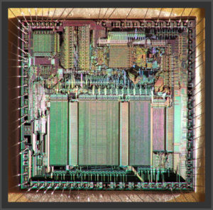 Decapsulate MCU ST62T30 Flash Memory