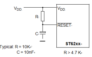 simple external circuitry reset