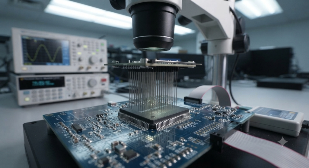 La nécessité de répliquer, cloner ou récupérer intégralement le code source caché du microcontrôleur Texas Instrument DSP TMS320F28032PAGT sur le marché industriel mondial connaît une croissance rapide en raison des contraintes actuelles des chaînes d'approvisionnement. Notre laboratoire de microélectronique de précision fournit des services d'excellence en rétro-ingénierie pour le MCU Texas Instrument DSP TMS320F28032PAGT, des procédures avancées de contournement des mécanismes logiques de protection ainsi que des solutions complètes d'extraction du code du microprocesseur Texas Instrument DSP TMS320F28032PAGT destinées aux entreprises confrontées à des enjeux critiques de préservation logicielle. Notre équipe d'ingénieurs spécialisés possède une vaste expérience technique dans l'analyse de circuits intégrés multicouches complexes, y compris les microcontrôleurs spécialisés, les dispositifs logiques programmables complexes (CPLD), les systèmes haute vitesse basés sur des composants Altera et les architectures avancées de traitement numérique du signal (DSP).