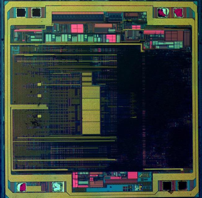 Unlock IC AT89C51RD2 Flash memory can help engineer to recover secured MCU memory firmware, and then extract heximal file from microcontroller at89c51rd2 eeprom memory