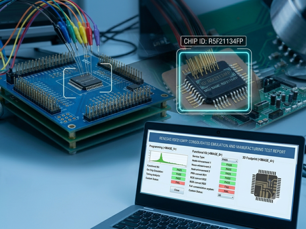 Gdy zespoły techniczne muszą uzyskać dostęp do zabezpieczonych zasobów programu flash mikrokontrolera Renesas R5F21134FP MCU lub przeprowadzić bezpieczny odczyt, proces ten wymaga specjalistycznych metod odzyskiwania w dziedzinie mikroelektroniki fizycznej, a nie konwencjonalnego debugowania oprogramowania. Ominięcie encrypted lub locked zabezpieczeń mikrokontrolera Renesas R5F21134FP w celu crack, decrypt, copy lub dump zawartości pamięci wewnętrznej wymaga precyzyjnej analizy obwodów bezpośrednio na odsłoniętym krzemowym podłożu układu scalonego (IC) lub mikroprocesora. Po tymczasowym obniżeniu poziomu zabezpieczeń mikroprocesora Renesas R5F21134FP inżynierowie mogą uzyskać bezpośredni dostęp do wewnętrznych obszarów pamięci, obejmujących główną przestrzeń kodu flash oraz pomocnicze rejestry eeprom. Ten nieniszczący proces umożliwia technikom wykonanie readout ukrytego embedded software mikrokontrolera Renesas R5F21134FP, copy logiki urządzenia oraz przekształcenie surowych danych rejestrów w nieuszkodzony plik binary lub heximal przeznaczony do pełnej walidacji.