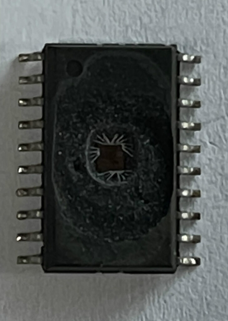 specific key code in the microcontroller flash memory can be extracted