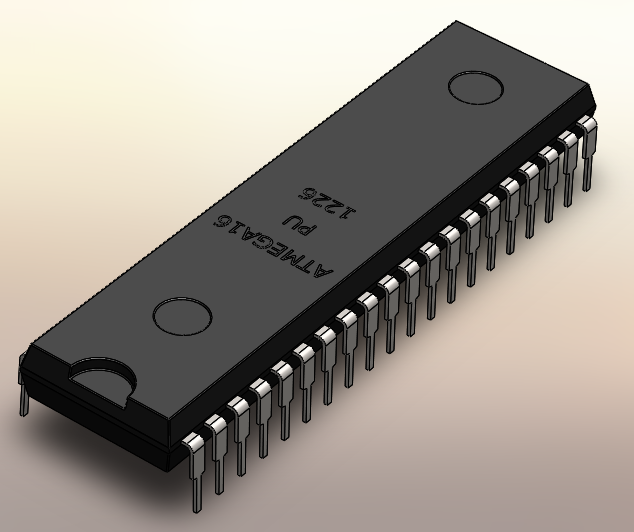 AVR Locked Microprocessor ATmega16 Flash Memory Decryption