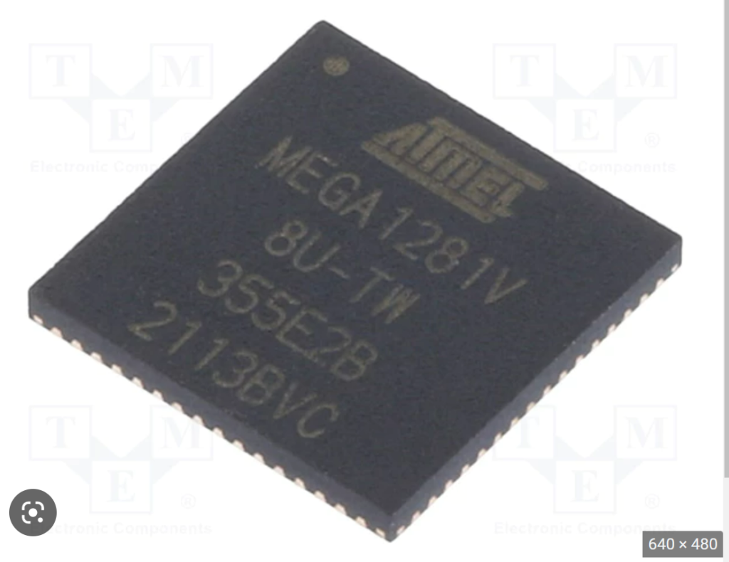 desbloquee el programa de memoria flash del chip atmega1281v del microprocesador seguro y copie el firmware heximal al nuevo chip MCU;