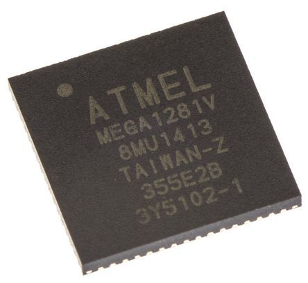 Microchip ATmega1281V Secured Microcontroller Flash Program Unlocking