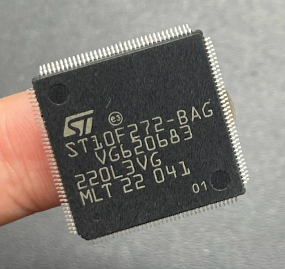 Dump Microprocessor ST10F272M-4T3 Protective Flash Memory Binary